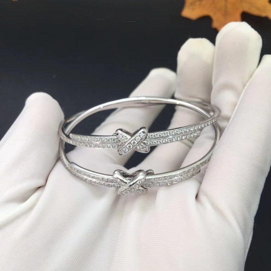 [Panda Jewelry]JEUX DE BRACELET DIAMONDS SILVER