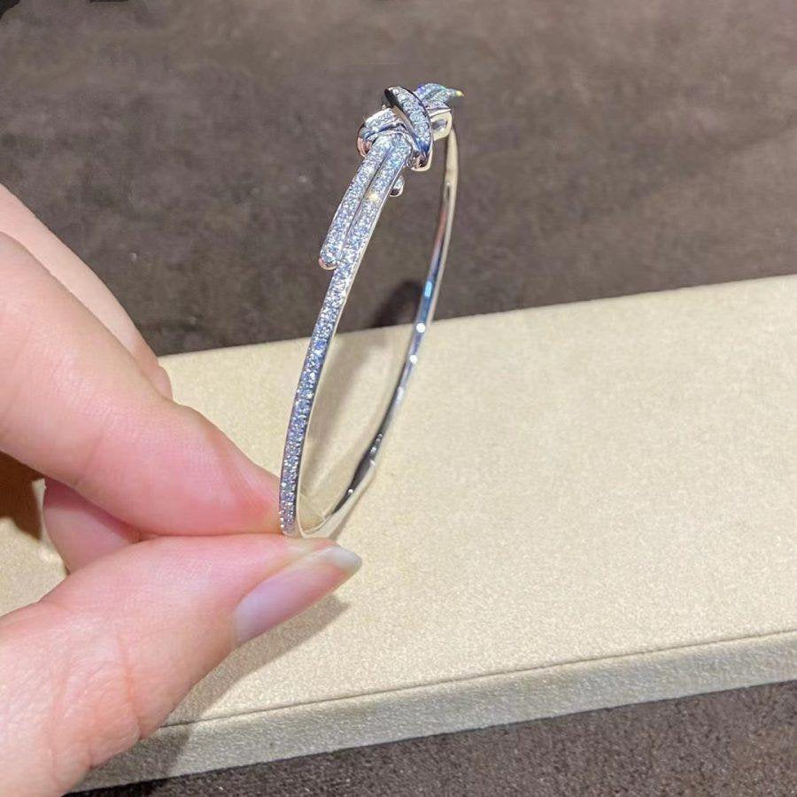 [Panda Jewelry]JEUX DE BRACELET DIAMONDS SILVER