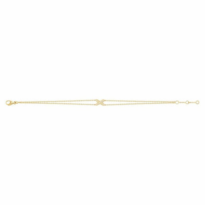[Panda Jewelry]JEUX BRACELET GOLD DIAMOND