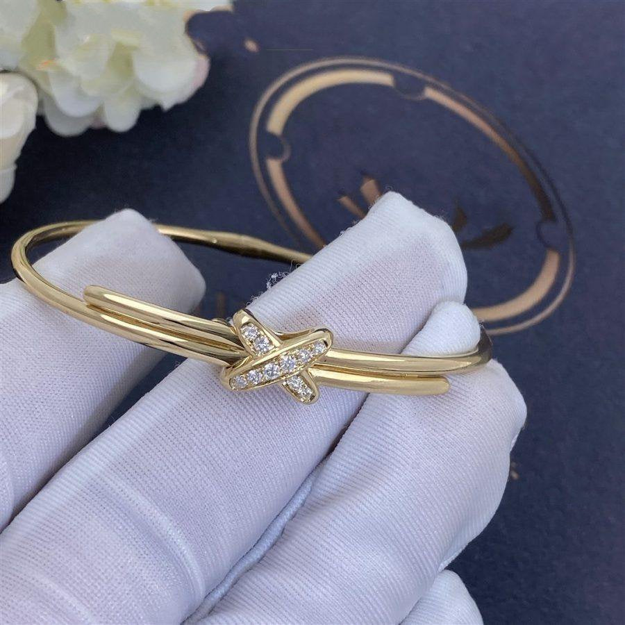 [Panda Jewelry]JEUX DE BRACELET GOLD DIAMONDS