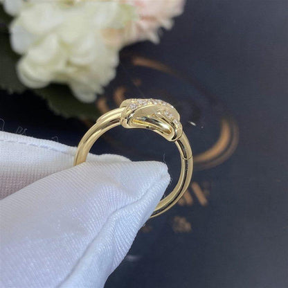 [Panda Jewelry]JEUX DE GOLD DIAMOND RING