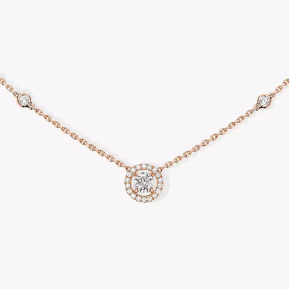 [Panda Jewelry]Diamond Necklace 0,20ct Brilliant Shape Joy