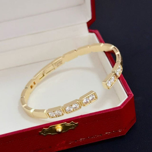 [Panda Jewelry jewelrys]LOVE DIAMOND OPEN  BRACELET