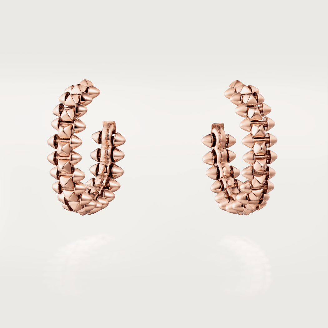[Panda Jewelry]CLASH SMALL HOOP EARRINGS