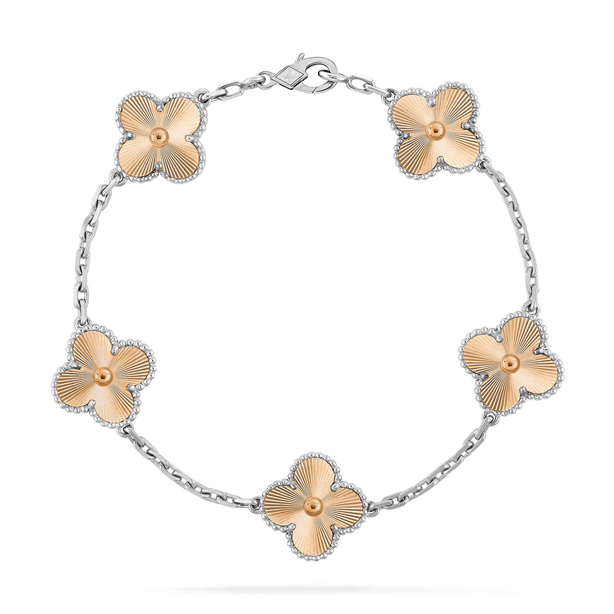 [Panda Jewelry] CLOVER 5 MOTIF LASER BRACELET COLLECTION
