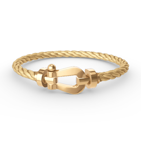 [Panda Jewelry]FORCE LARGE HORSESHOE NO DIAMOND BRACELET GOLD