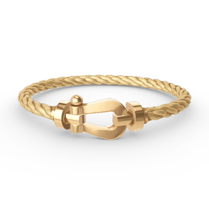 [Panda Jewelry]FORCE LARGE HORSESHOE NO DIAMOND BRACELET GOLD