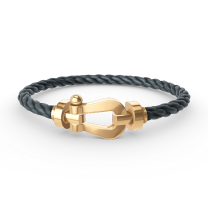 [Panda Jewelry]FORCE LARGE HORSESHOE NO DIAMOND BRACELET GOLD