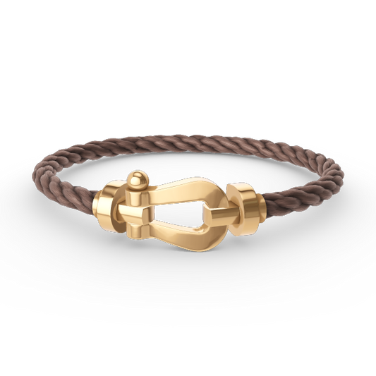 [Panda Jewelry]FORCE LARGE HORSESHOE NO DIAMOND BRACELET GOLD