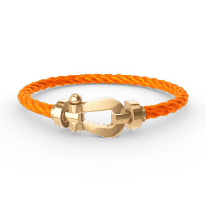 [Panda Jewelry]FORCE LARGE HORSESHOE NO DIAMOND BRACELET GOLD