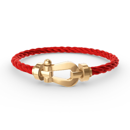 [Panda Jewelry]FORCE LARGE HORSESHOE NO DIAMOND BRACELET GOLD