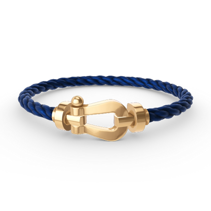 [Panda Jewelry]FORCE LARGE HORSESHOE NO DIAMOND BRACELET GOLD