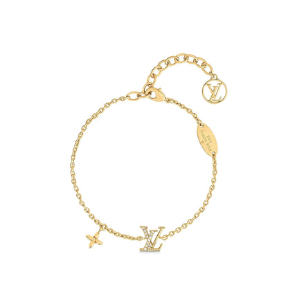 [Panda Jewelry]LOGO STAR MOTIF GOLD BRACELET