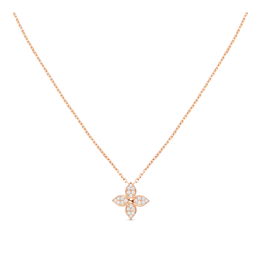 [Panda Jewelry]STAR DIAMOND NECKALCE