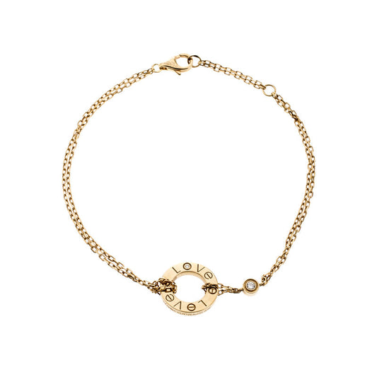 [Panda Jewelry]LOVE BRACELET 2 DIAMOND