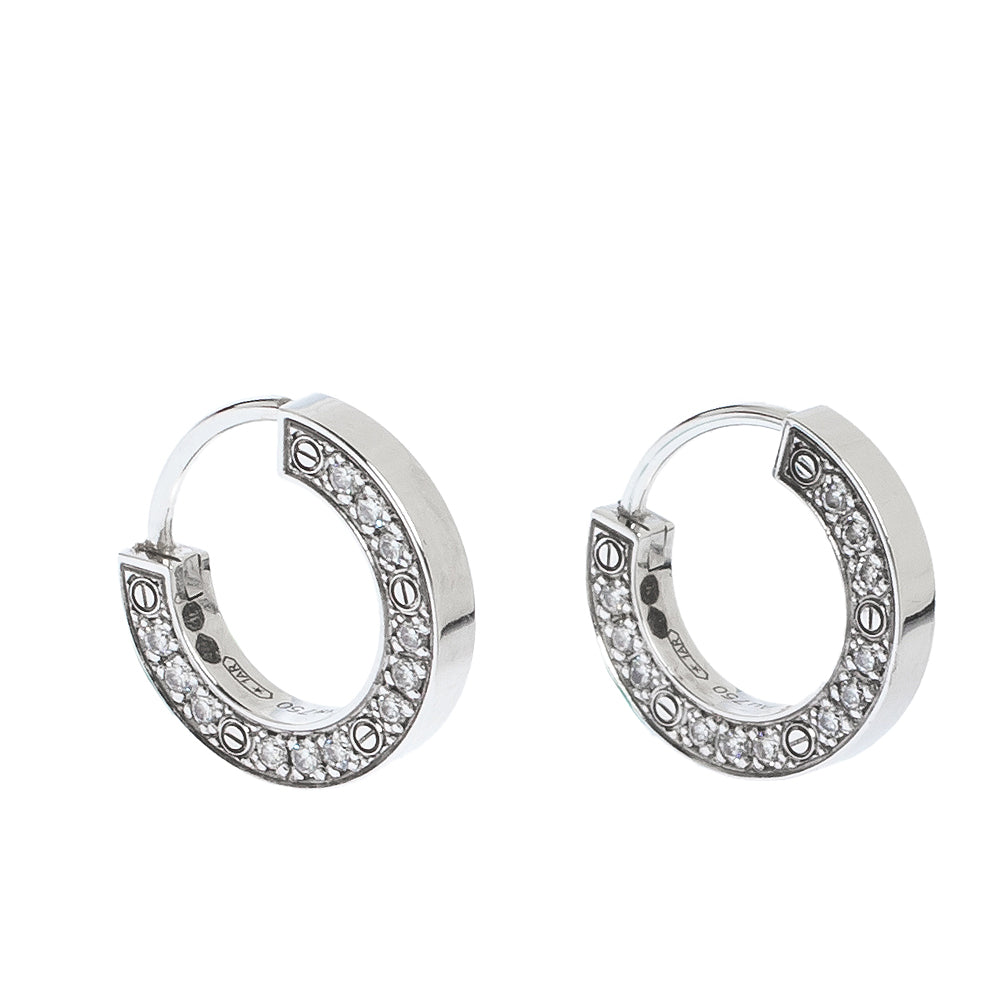 [Panda Jewelry]LOVE DIAMOND EARRINGS