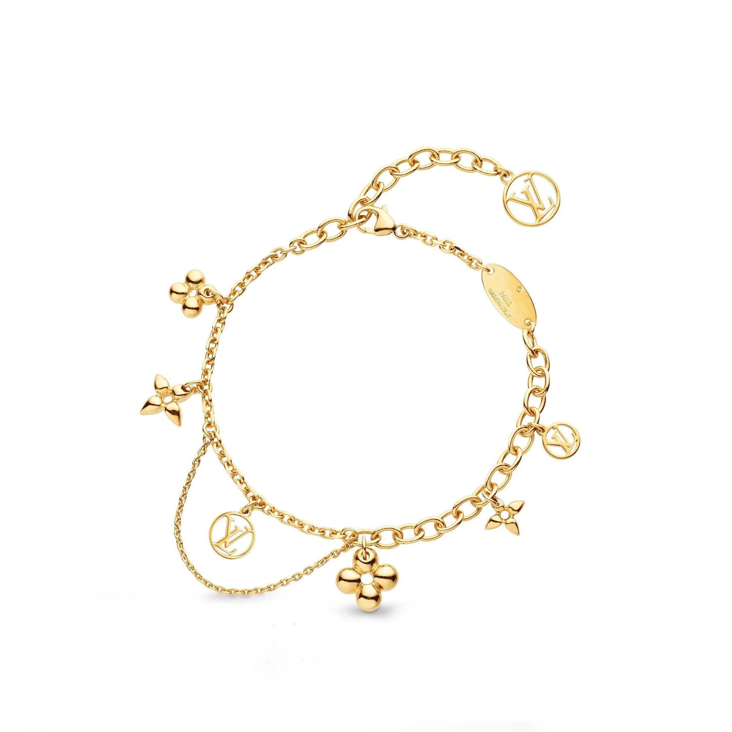 [Panda Jewelry]BLOOMING PINK GOLD MOP BRACELET