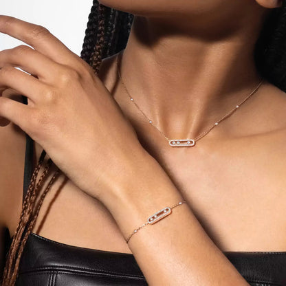 [Panda Jewelry]Baby Move Necklace
