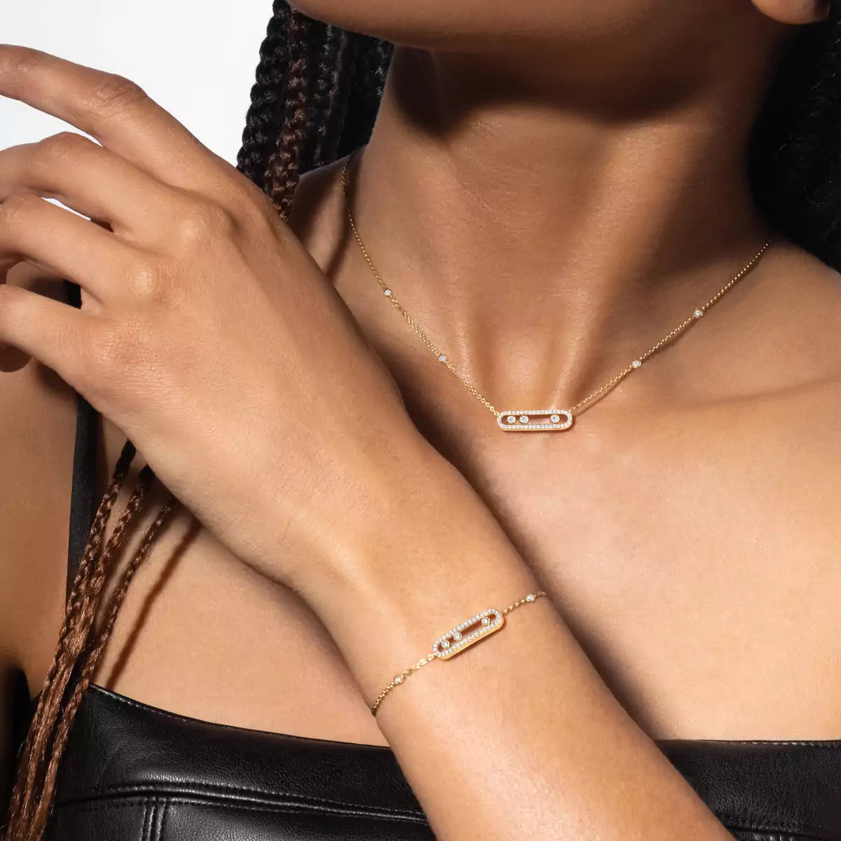 [Panda Jewelry]Baby Move Necklace