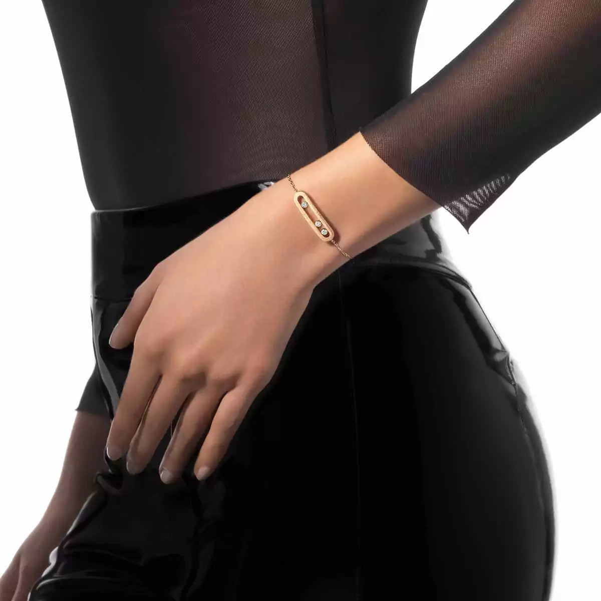 [Panda Jewelry]Move Classique Cisel茅 bracelet