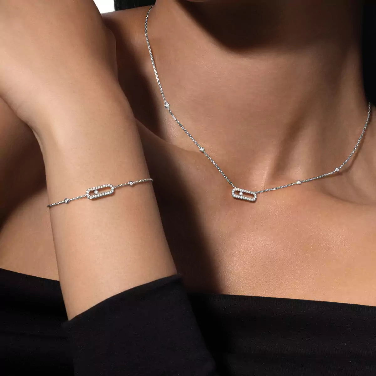 [Panda Jewelry]Move Uno Necklace