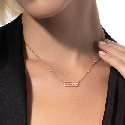 [Panda Jewelry]Baby Move Necklace