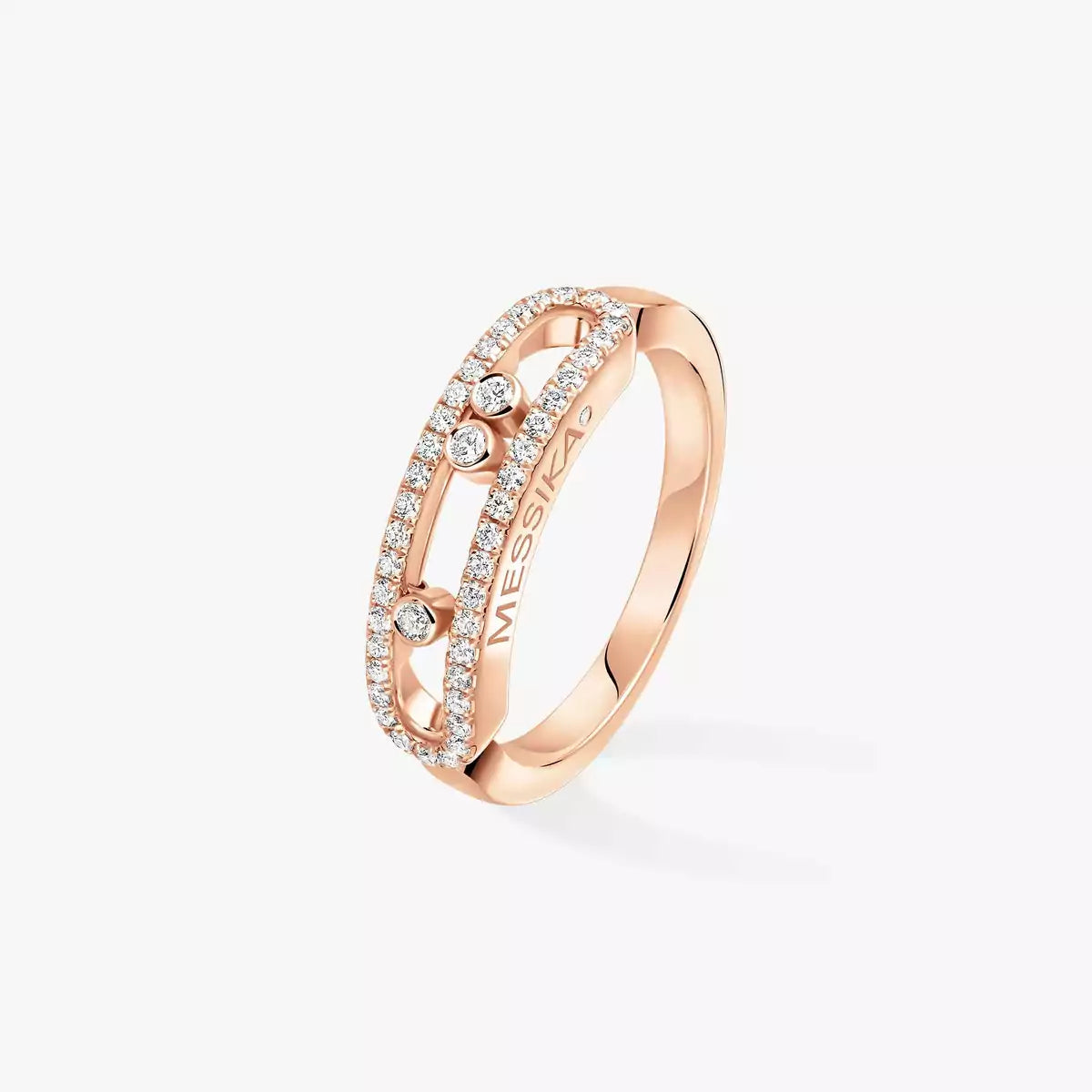 [Panda Jewelry] Baby Move Gold Diamond Pave_ Ring