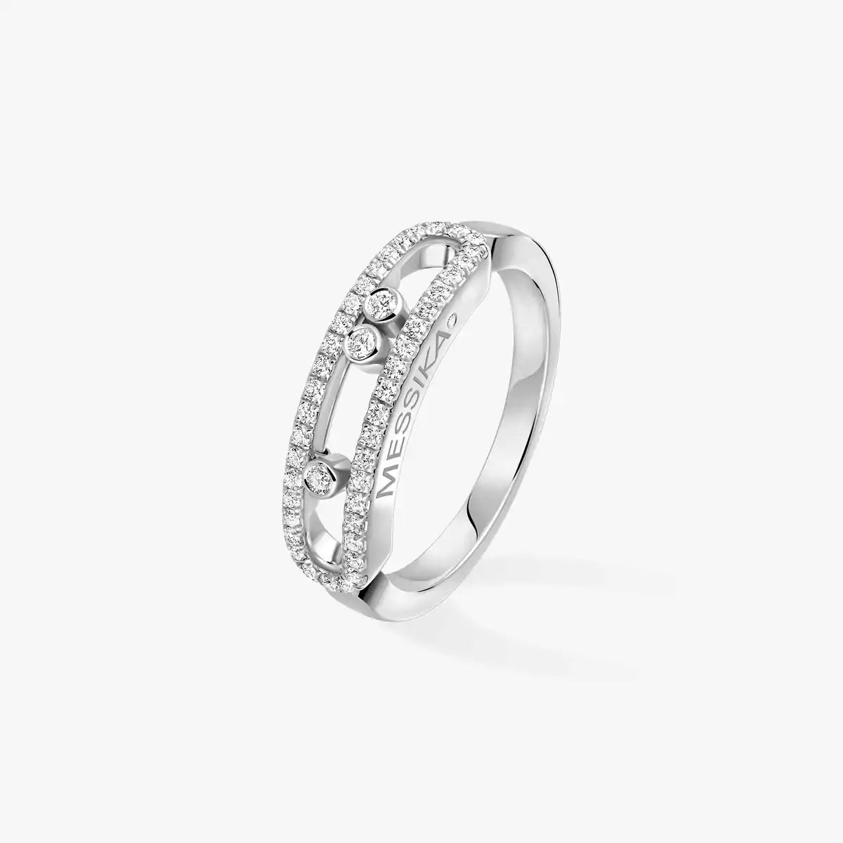 [Panda Jewelry] Baby Move Gold Diamond Pave_ Ring