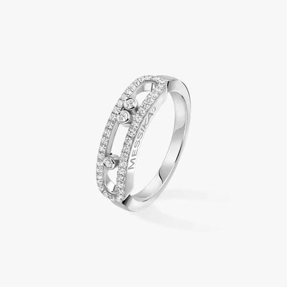 [Panda Jewelry] Baby Move Gold Diamond Pave_ Ring