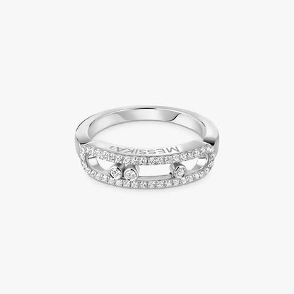 [Panda Jewelry] Baby Move Gold Diamond Pave_ Ring