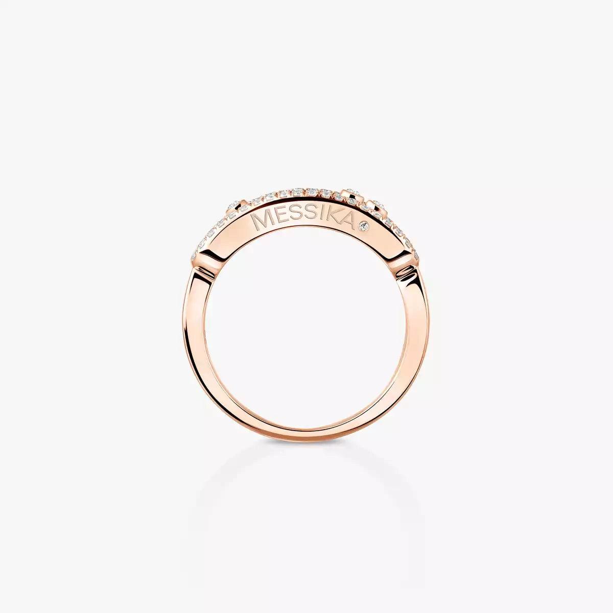 [Panda Jewelry] Baby Move Gold Diamond Pave_ Ring