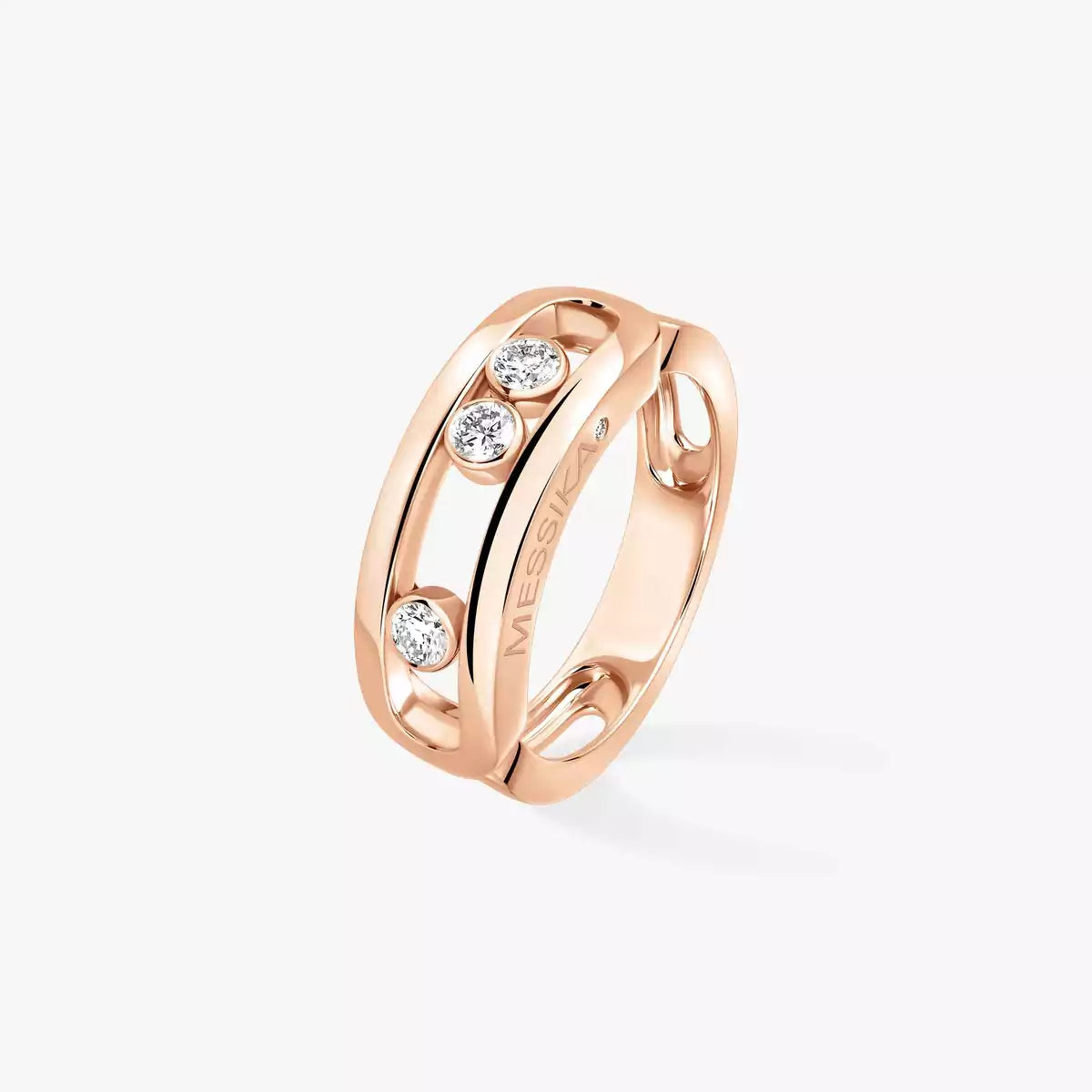 [Panda Jewelry] MoveGold Diamond Ring