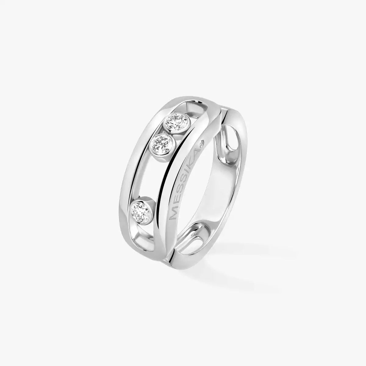 [Panda Jewelry] MoveGold Diamond Ring