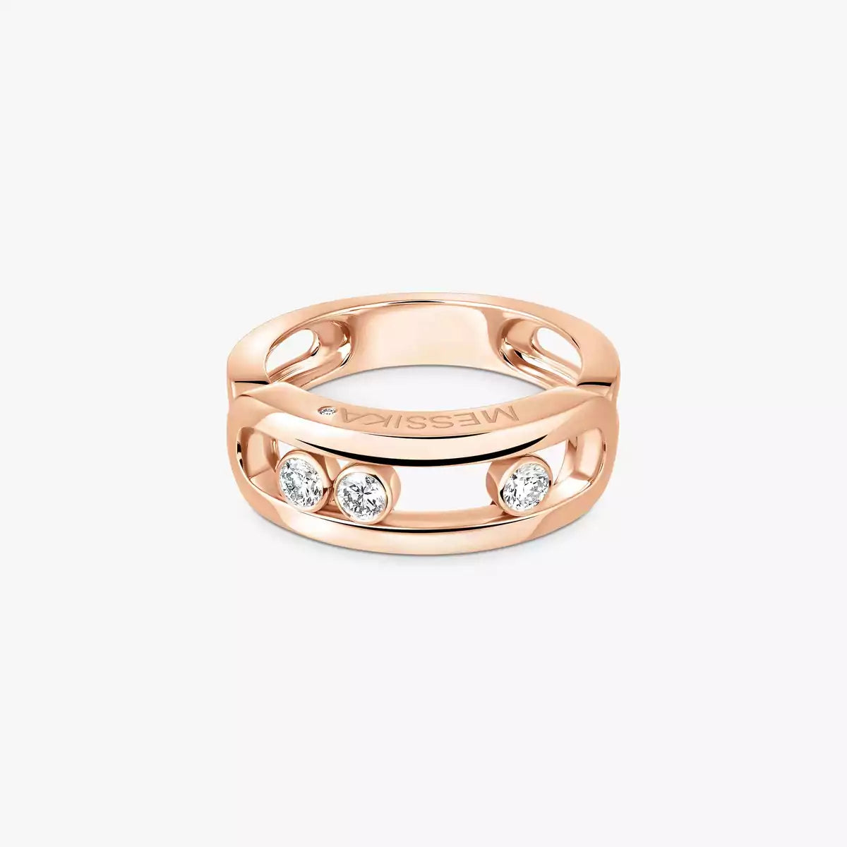 [Panda Jewelry] MoveGold Diamond Ring