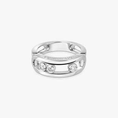 [Panda Jewelry] MoveGold Diamond Ring