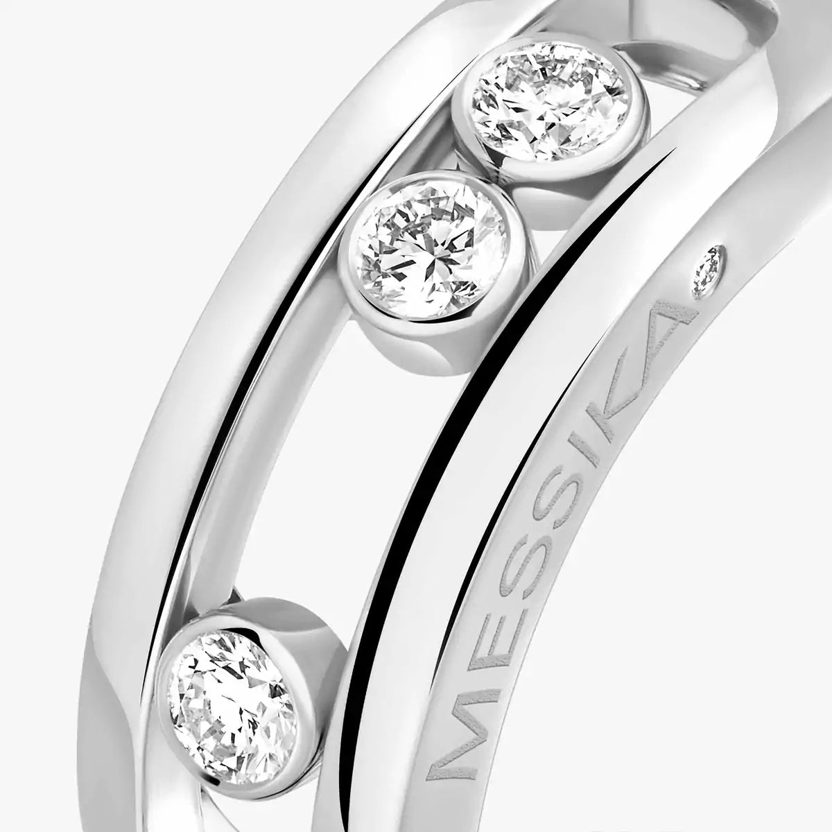 [Panda Jewelry] MoveGold Diamond Ring