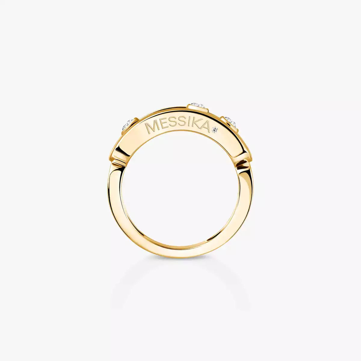 [Panda Jewelry] MoveGold Diamond Ring
