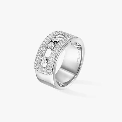 [Panda Jewelry] Move Noa Diamond Pave_ Ring