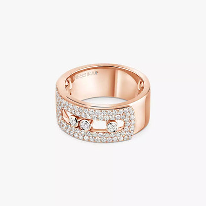 [Panda Jewelry] Move Noa Diamond Pave_ Ring