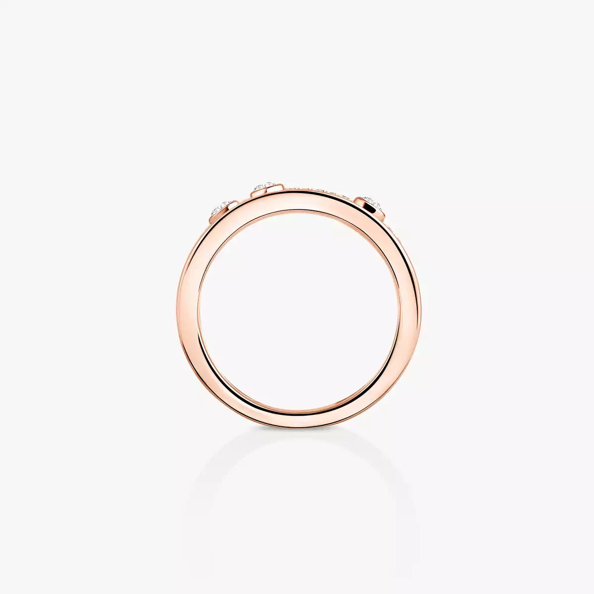 [Panda Jewelry]Move Romane Diamond Ring