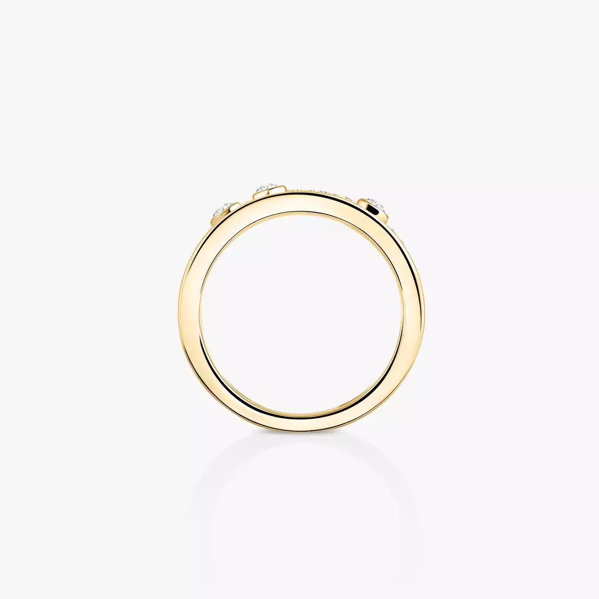 [Panda Jewelry]Move Romane Diamond Ring