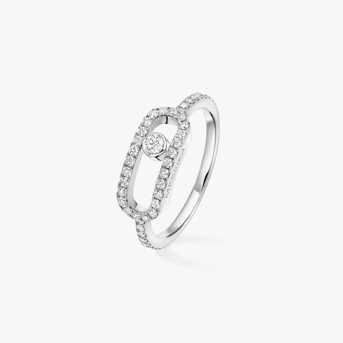 [Panda Jewelry]Move Uno Diamond Ring in Gold