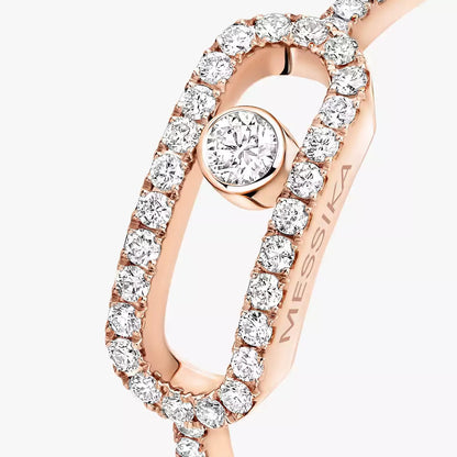 [Panda Jewelry]Move Uno Diamond Ring in Gold