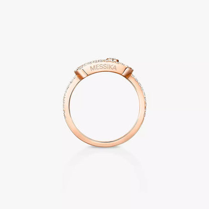 [Panda Jewelry]Move Uno Diamond Ring in Gold