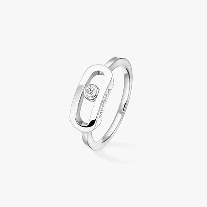 [Panda Jewelry]Move Uno Diamond Ring in Gold