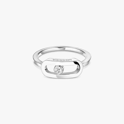 [Panda Jewelry]Move Uno Diamond Ring in Gold