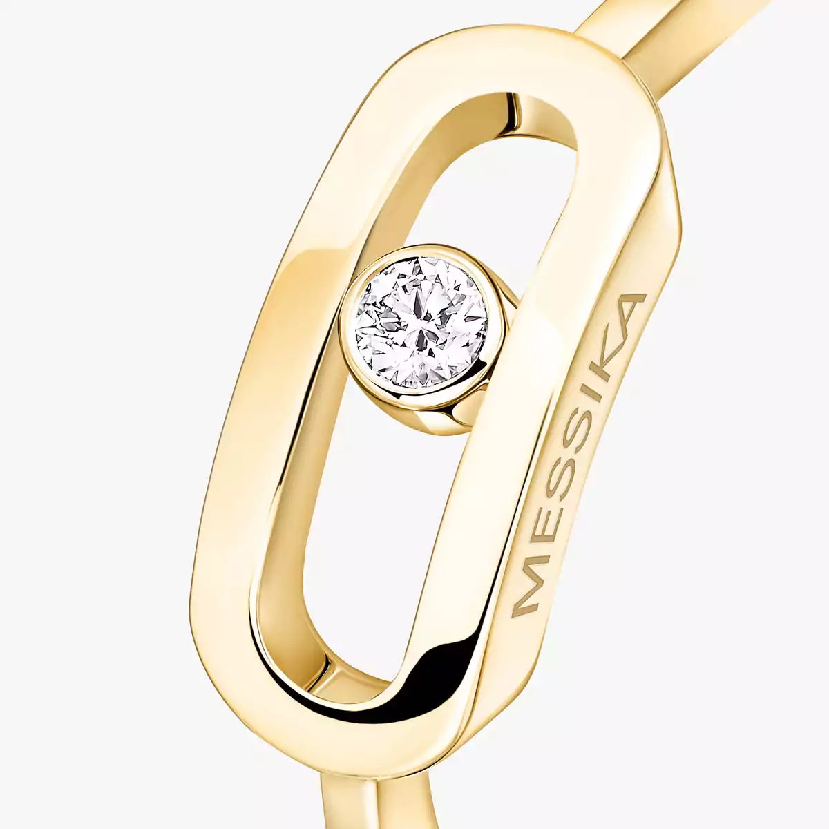 [Panda Jewelry]Move Uno Diamond Ring in Gold