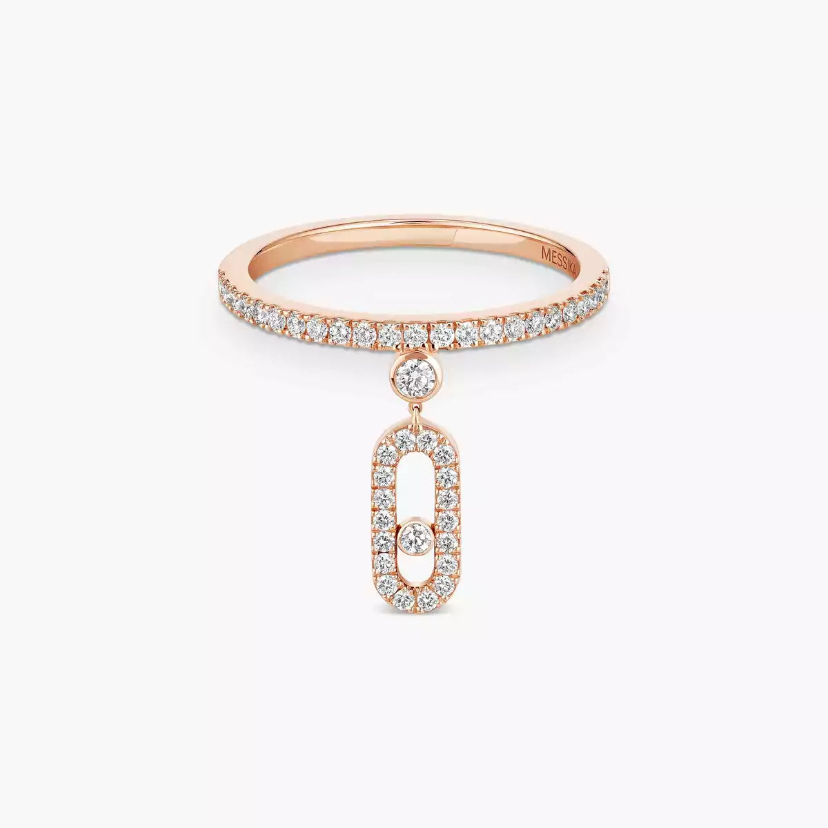 [Panda Jewelry]Move Uno Diamond Ring