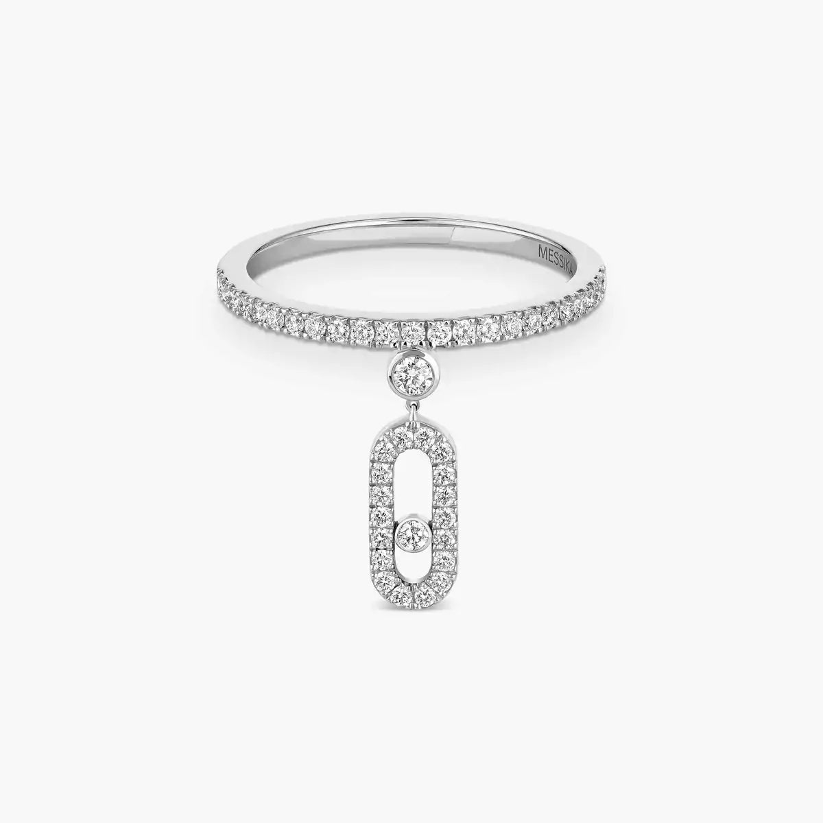 [Panda Jewelry]Move Uno Diamond Ring