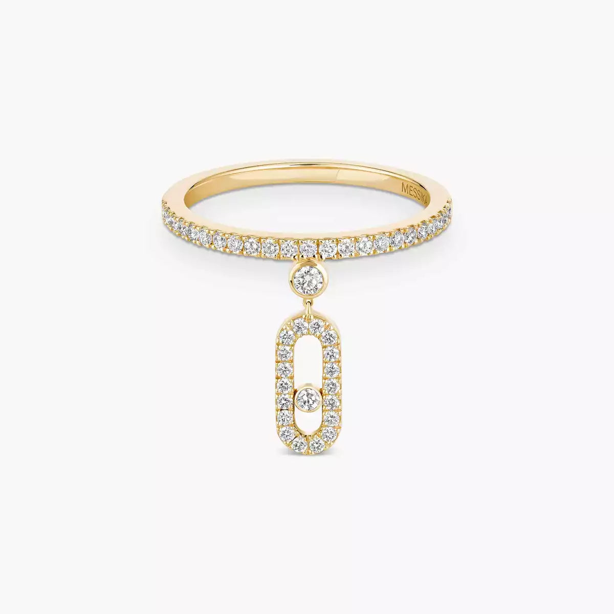 [Panda Jewelry]Move Uno Diamond Ring